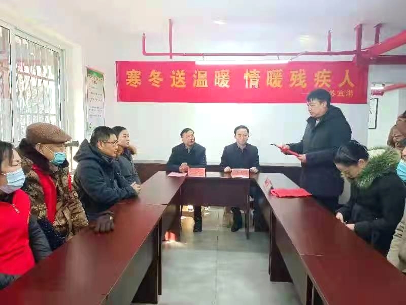 淮阴区慈善总会组织爱心企业开展捐赠
