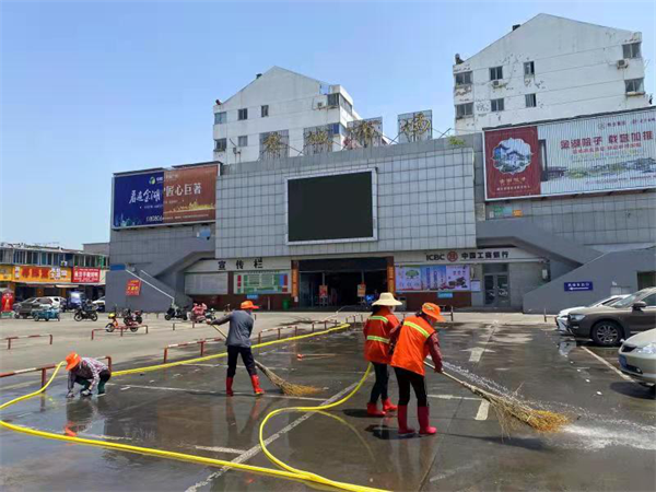 金湖:城管多“点”发力办实事 群众放心舒心更开心