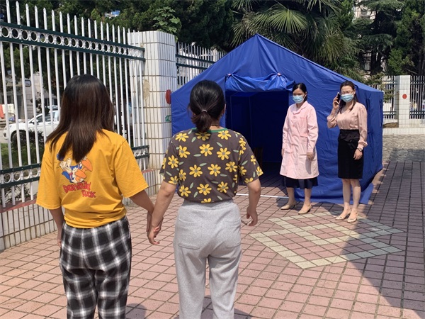 淮安市博爱康复中心开展疫情防控演练活动