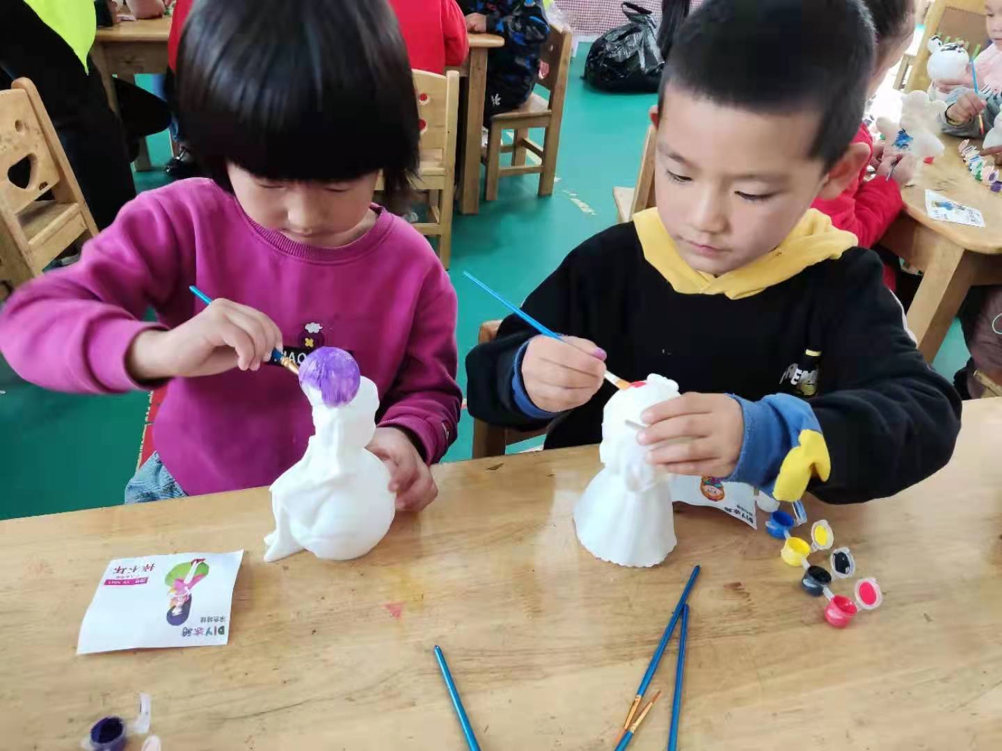 盱眙县铁佛镇中心幼儿园开展省级示范项目——儿童关爱之家活动