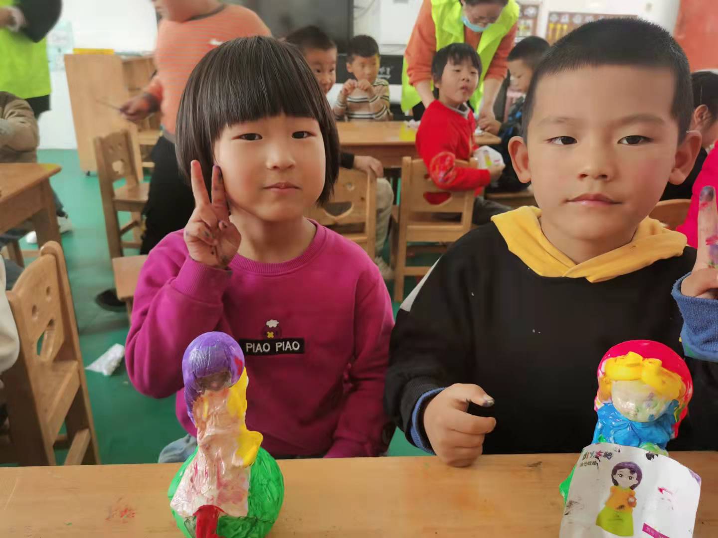 盱眙县铁佛镇中心幼儿园开展省级示范项目——儿童关爱之家活动