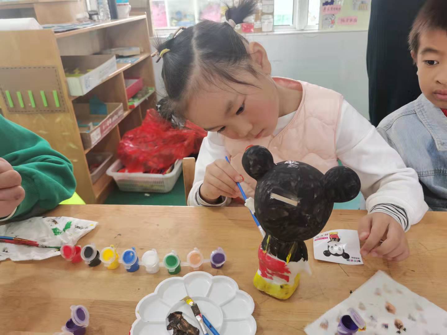 盱眙县铁佛镇中心幼儿园开展省级示范项目——儿童关爱之家活动