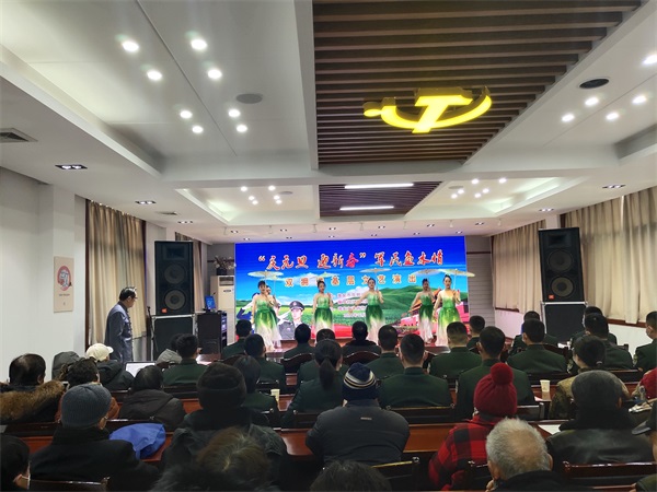 迎新春,淮安市富强社区干群心里想着“最可爱的人”