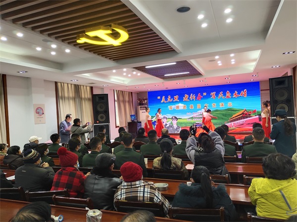 迎新春,淮安市富强社区干群心里想着“最可爱的人”
