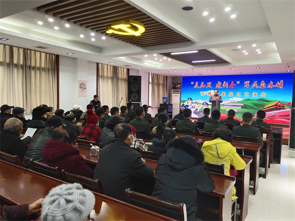 迎新春,淮安市富强社区干群心里想着“最可爱的人”