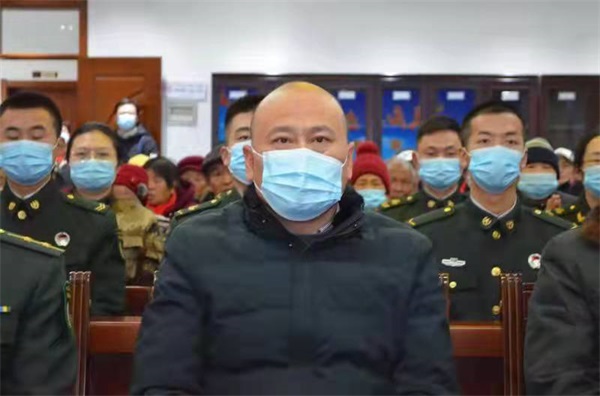 迎新春,淮安市富强社区干群心里想着“最可爱的人”