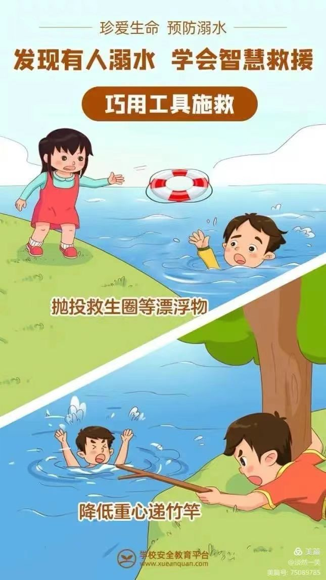 交通安全伴我行,珍爱生命防溺水
